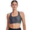 41lFeOHtJTL.jpg Women's HeatGear Armour Mid Padless Sports Bra - 1373865-012 - Pitch Gray/Black/Black - XS