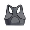 51A8JmvBGtL.jpg Women's HeatGear Armour Mid Padless Sports Bra - 1373865-012 - Pitch Gray/Black/Black - XS