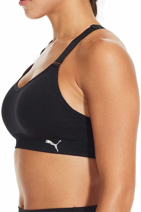 Women Sports Bra, 3-Pack (Black/White/Grey, X-Large)
