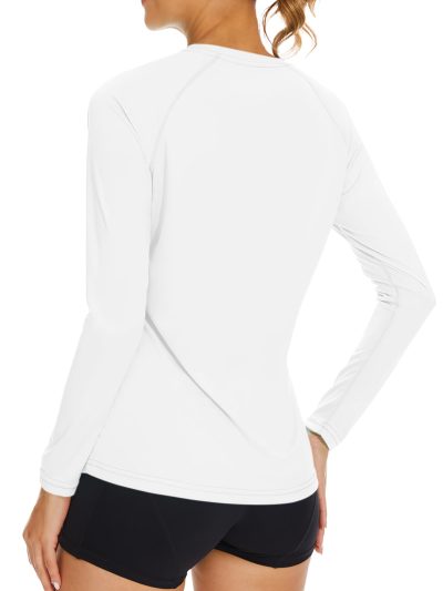Women's UPF 50+ Sun Protection Quick Dry Shirts Hiking Long Sleeve Tops