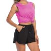 Women's Sleeveless Athletic Shirts Lightweight Sports Shirt Quick Dry Yoga Tank Tops Muscle Tank