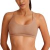 Women's Racerback Wireless No Padded Comfortable Sleep Bralettes Bras for Women