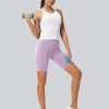 61CllEvkedL.jpg Workout Tank Tops for Women Racerback Basic Running Tanks Seamless Muscle Athletic Yoga Tops with Built in Bra