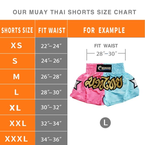 Muay Thai Shorts for Men and Women, High Grade MMA Gym Boxing Kickboxing Shorts.