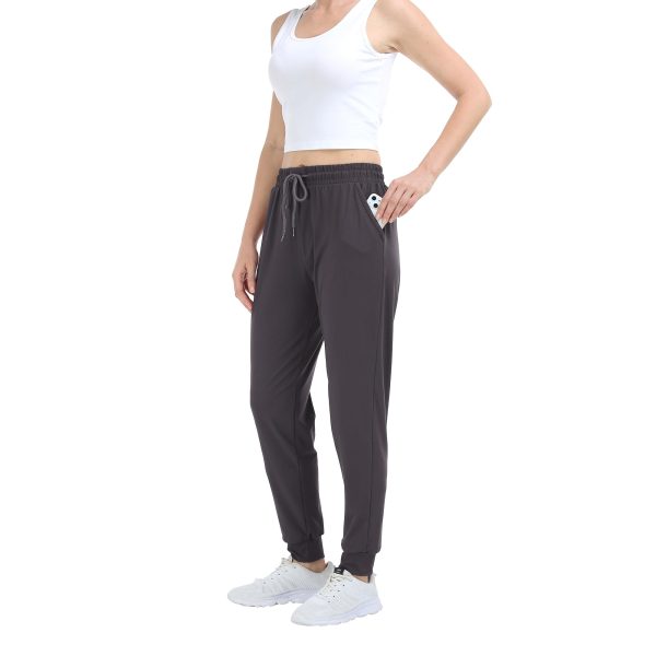 61PYg1HQikL.jpg Women's Joggers with Pockets,Women Sweatpants for Loung Yoga Workout Running Casual Pants 3PACK