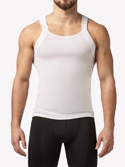 Men's 3-Pack Cotton Square Neck Tank Top
