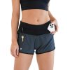 61YeGCOdUAL.jpg Women??s Running Shorts ?C Built-in Running Belt for Phone/Essentials, Zipper Closure, USA Company