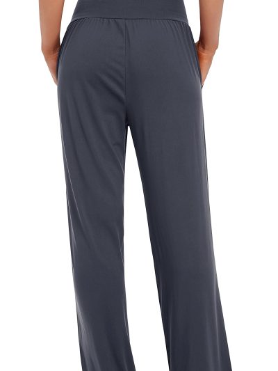 Women's Casual Loose Wide Leg Cozy Pants Yoga Sweatpants Comfy High Waisted Sports Athletic Lounge Pants with Pockets