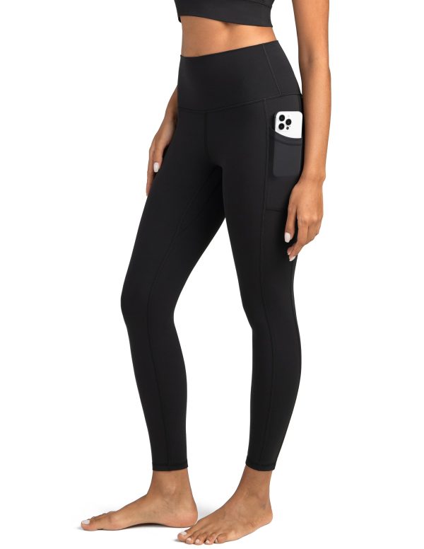 Women's High Waisted Yoga Pants 7/8 Length Leggings with Pockets