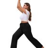 61lPz39RZYL.jpg 3 Pack Women's Plus Size Sweatpants Wide Leg Cargo Lounge Pants High Waist Ladies' Slacks Drawstring Jogger with Pockets