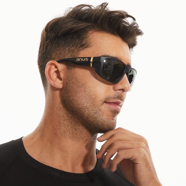 Bnus High contrast polarized sunglasses Enhancing Reds, Greens, and Blues great for fishing and golf