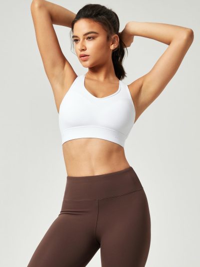 Sports Bras for Women High Support High Impact Sports Bras for Women Large Bust Push up Racerback Workout Running Bra