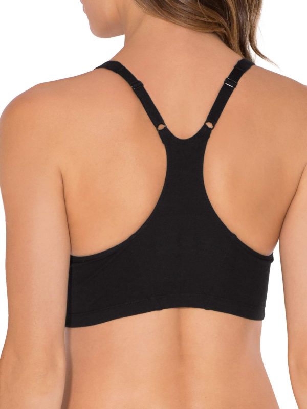 Women's Adjustable Shirred Front Racerback Sports Bra Multi Packs!