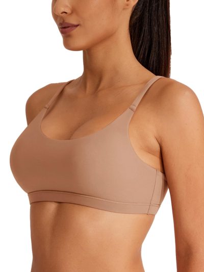 Women's Racerback Wireless No Padded Comfortable Sleep Bralettes Bras for Women