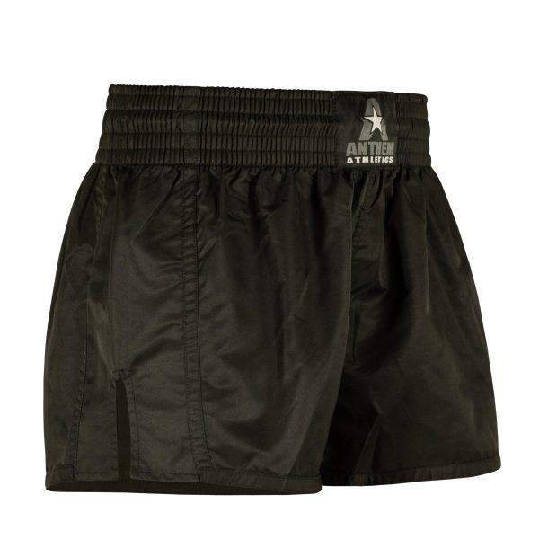 Muay Thai Shorts - Kickboxing Short Boxing Trunks for Men & Women - 50/50 Classic Infinity Resolute