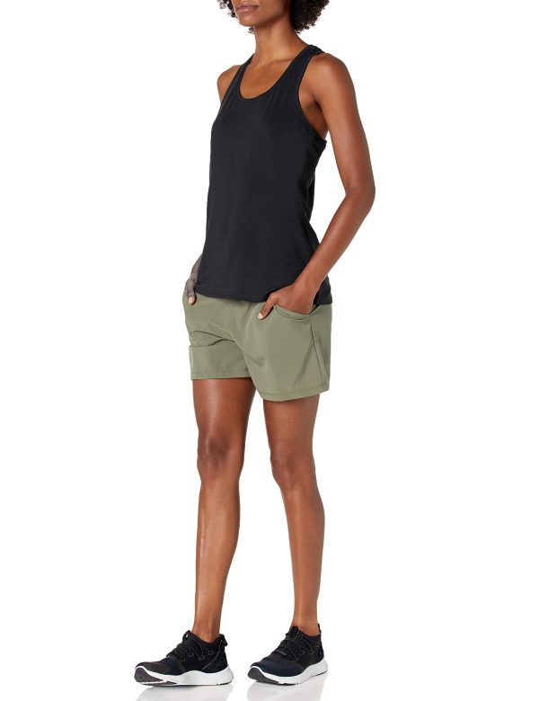 Women's Tech Stretch Racerback Tank Top (Available in Plus Size), Multipacks