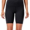 Women's 2-Pack High Waist Workout Yoga Running Exercise Shorts with Side Pockets