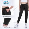 71MTpzlgKaL.jpg 3 Pack: Women's Ultra-Soft Lounge Joggers Sweatpants Athletic Yoga Pants with Pockets