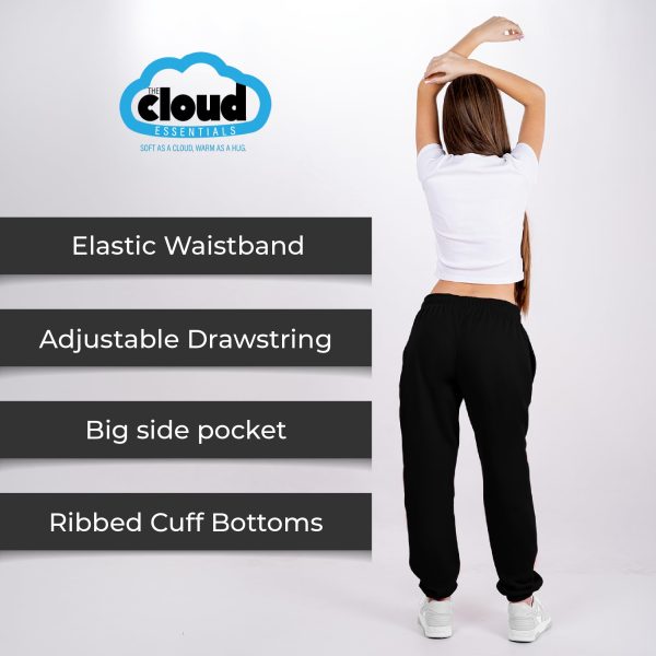 3 Pack Womens Sweatpants Comfortable Fleece Ladies Joggers