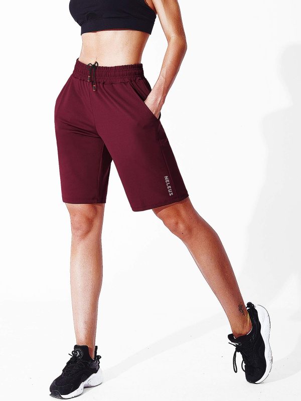 Women's Lightweight Running Shorts Workout Athletic Short for Yoga with Pocket