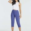 71ROU1TI1PL.jpg 3 Pack: Women's Ribbed Capri Jogger Lounge Sweatpants with Pockets Yoga Workout (Available in Plus Size)