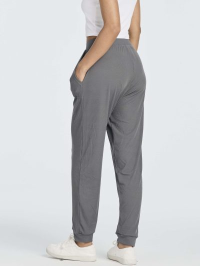 3 Pack: Women's Ribbed Lounge Jogger Cuffed Yoga SweatpantsPockets (Available in Plus)
