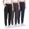 71conF3M07L.jpg Women's Joggers with Pockets,Women Sweatpants for Loung Yoga Workout Running Casual Pants 3PACK