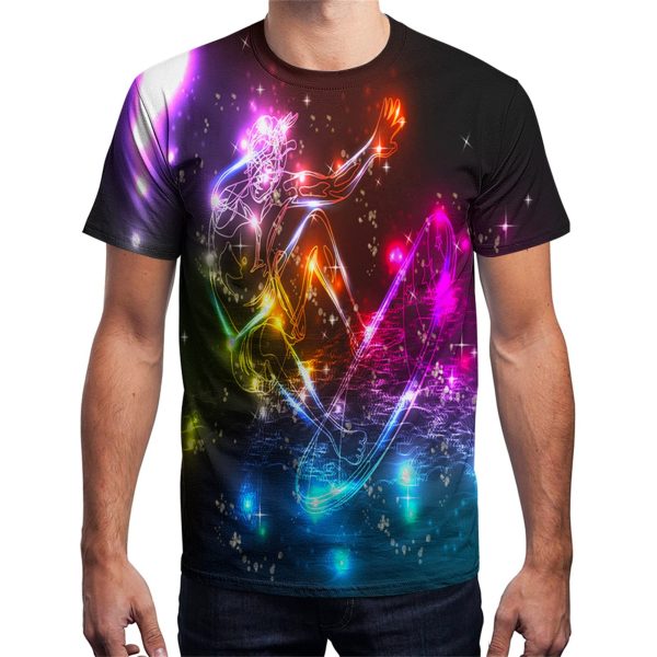 Men and Women Shirts Unisex 3D Fashion Printed Shirts for Adults Short Sleeve Top T-Shirts
