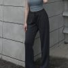 Womens Straight Leg Sweatpants Casual Athletic Workout Pants Stretch Soft Lounge Pants with Pockets