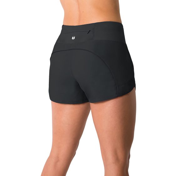 71qb3bDlB1S.jpg Womens 3" Lightweight Running WOD Volleyball Shorts Workout Mesh Liner Zip Pocket