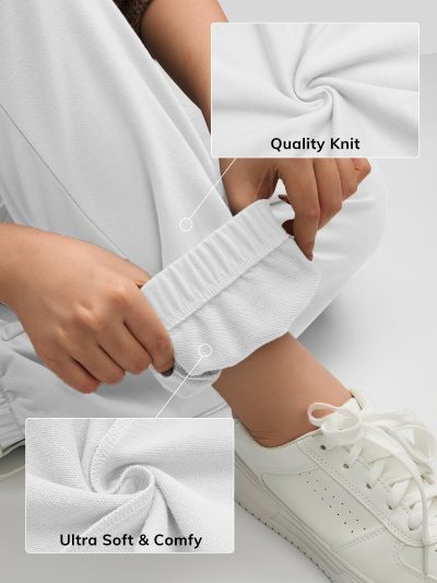 ATHMILE Sweatpants Women Baggy Joggers Workout Loose Lounge Lightweight Comfy Sweat High Waisted Athletic Pants