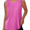 Women's Sleeveless Athletic Shirts Lightweight Sports Shirt Quick Dry Yoga Tank Tops Muscle Tank