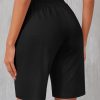 71vQt62lMaL.jpg 3 Pack Women's 8" Bermuda Shorts, High Waist Stretch Casual Knee Length Bottoms Summer Athletic Gym Short with Pocket