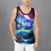 Men's 3D Tank Tops Summer Casual Novelty Sleeveless Shirt Unisex Colorful Graphics Top Tees Shirt