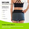71x9LlnB7L.jpg Women??s Running Shorts ?C Built-in Running Belt for Phone/Essentials, Zipper Closure, USA Company