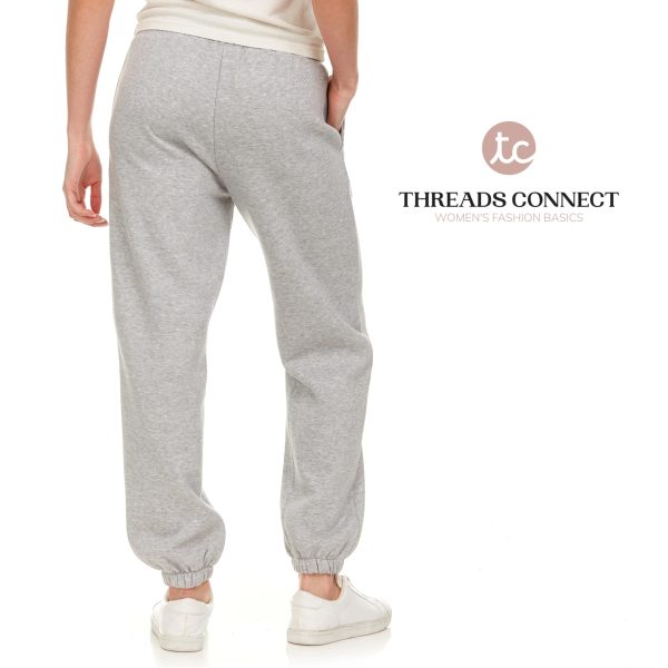 High Waisted Sweatpants for Women ?C Cinch Bottom Fleece Womens Oversized Joggers