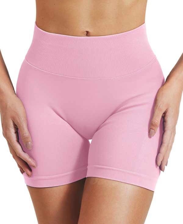 Women Workout Impact Shorts 3.6"/ 4.5"/ 6" Scrunch Butt Lifting Gym Seamless Booty Biker Shorts