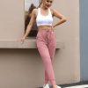 81SJbQbzbCL.jpg 2 Pack Women's Joggers with Pockets Tapered Sweatpants for Women Lounge Workout Jogging Pants for Yoga Running