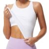 81WInpdcuOL.jpg Workout Tank Tops for Women Racerback Basic Running Tanks Seamless Muscle Athletic Yoga Tops with Built in Bra