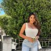 81qYeTcGvAL.jpg Women's 3 Piece Tank Tops Ribbed Seamless Workout Exercise Shirts 2025 Summer Basic Camis