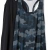 Women's Tech Stretch Racerback Tank Top (Available in Plus Size), Multipacks