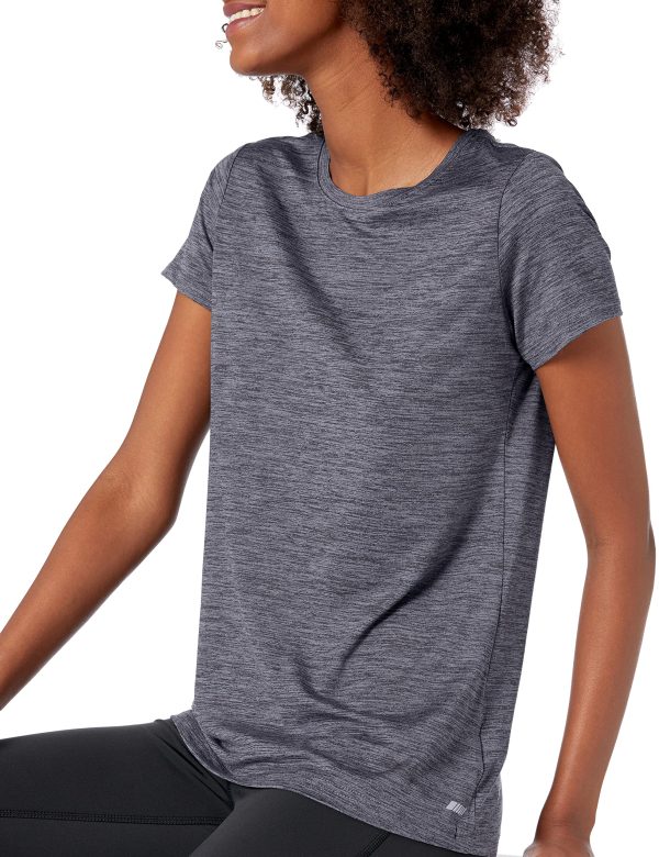 Women's Tech Stretch Short-Sleeve Crewneck T-Shirt (Available in Plus Size), Multipacks