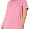 Women's Tech Stretch Short-Sleeve Crewneck T-Shirt (Available in Plus Size), Multipacks