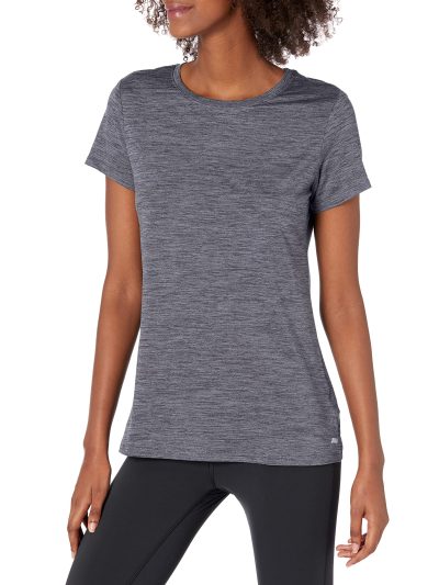 Women's Tech Stretch Short-Sleeve Crewneck T-Shirt (Available in Plus Size), Multipacks